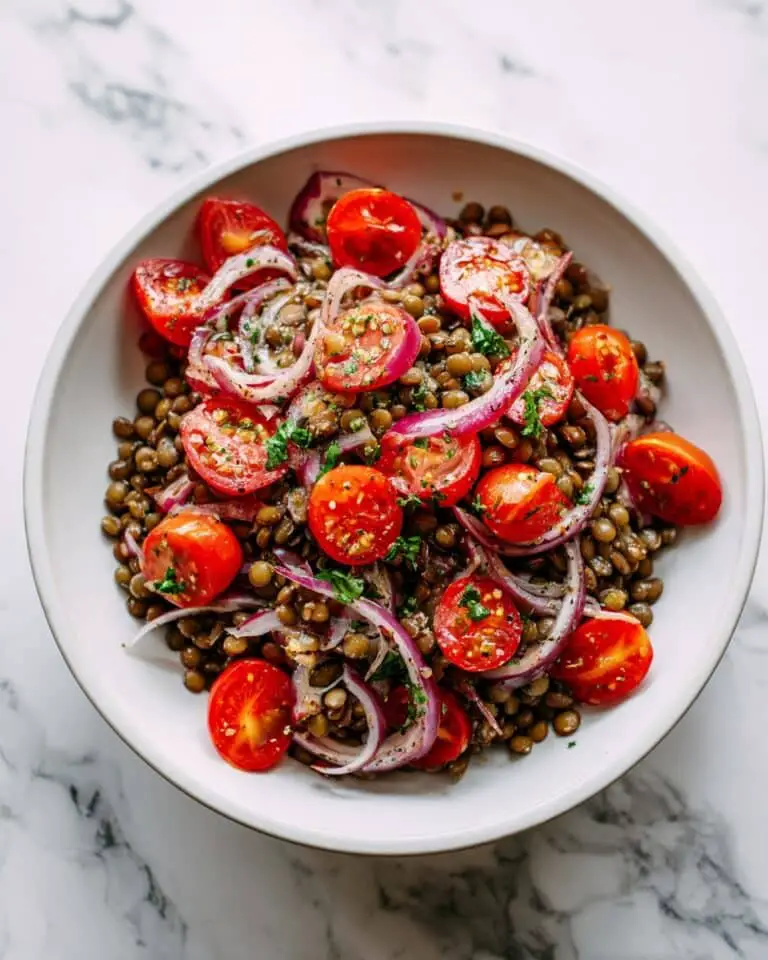 Mediterranean Lentil Salad Recipe