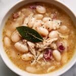 Slow Cooker Lima Bean Soup with Chicken Recipe