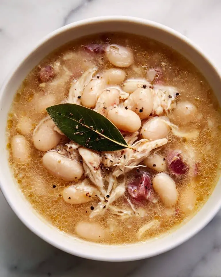 Slow Cooker Lima Bean Soup with Chicken Recipe