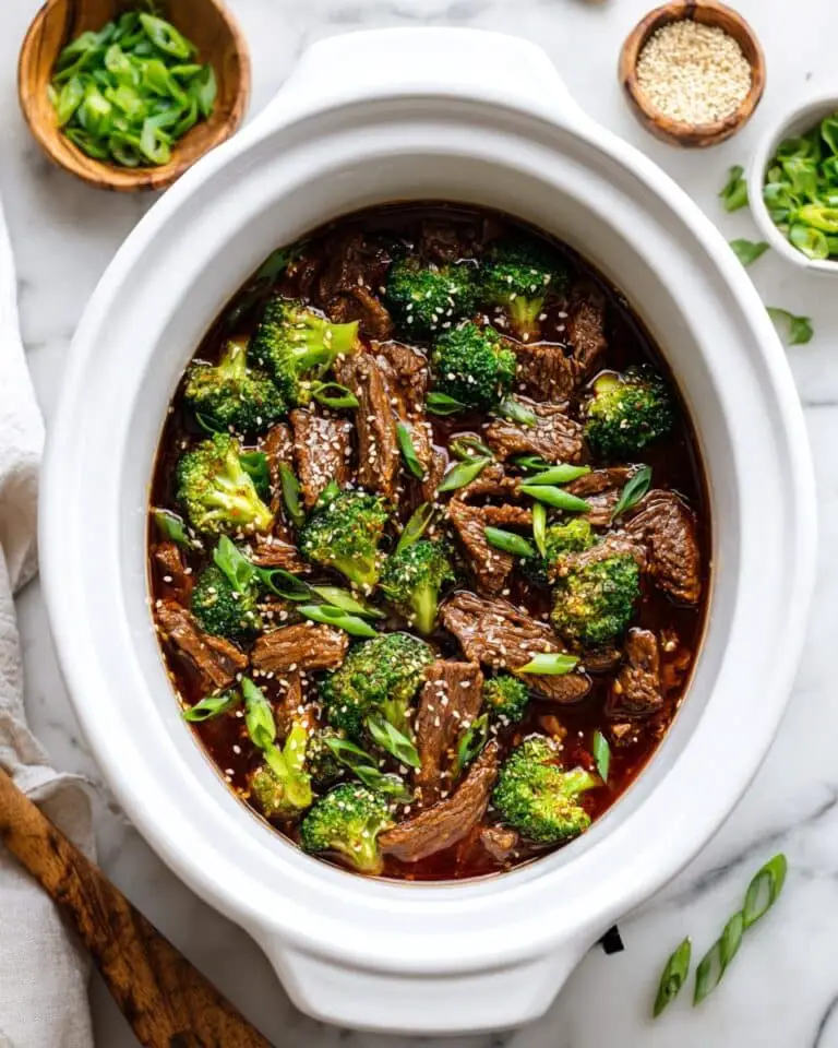 Slow-Cooker Beef and Broccoli Recipe