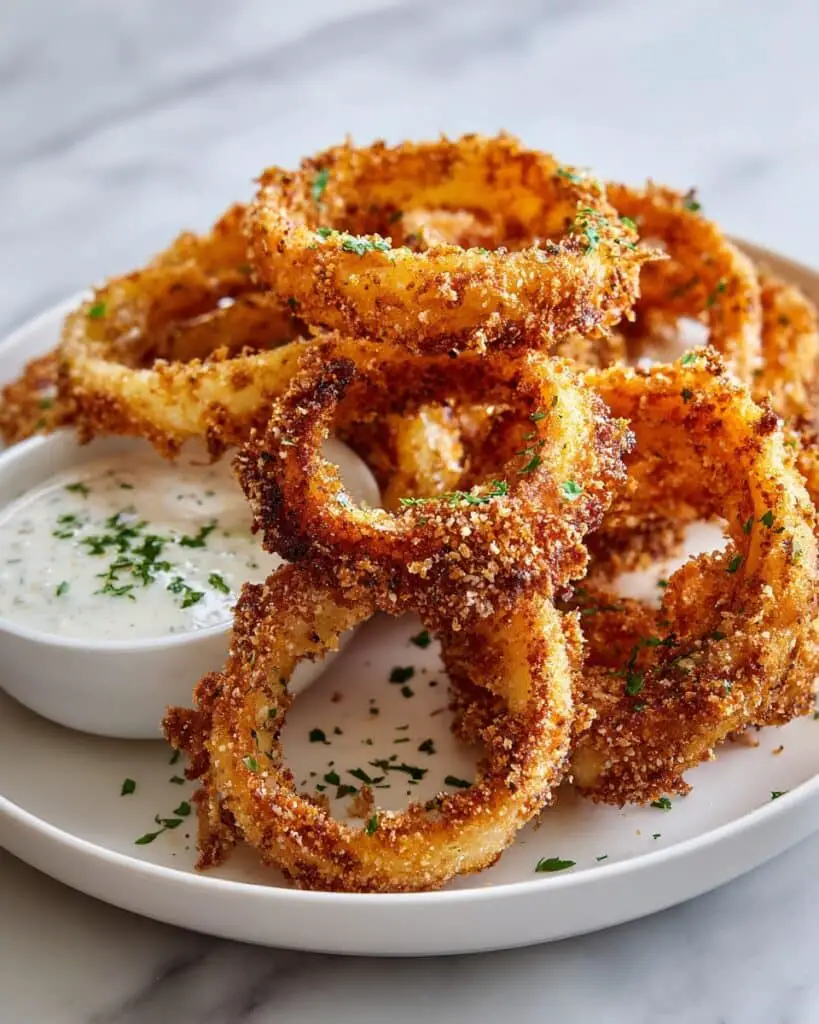 Crispy Potato Rings with Buttermilk Ranch Recipe