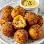 Crispy Turkey Reuben Bites with Sauerkraut and Swiss Recipe