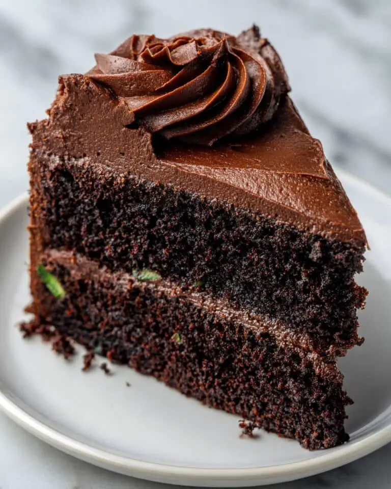Chocolate Zucchini Cake Recipe