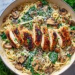 Chicken Marsala Fettuccine Recipe