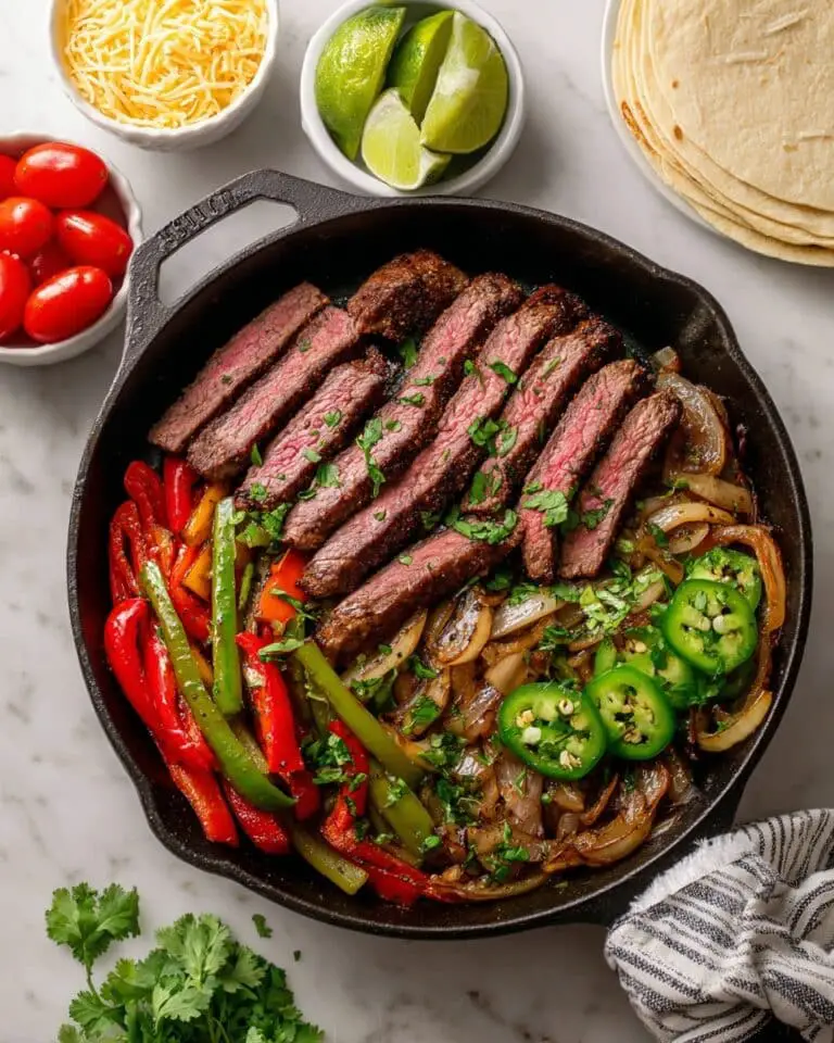 Gluten Free Steak Fajitas Recipe
